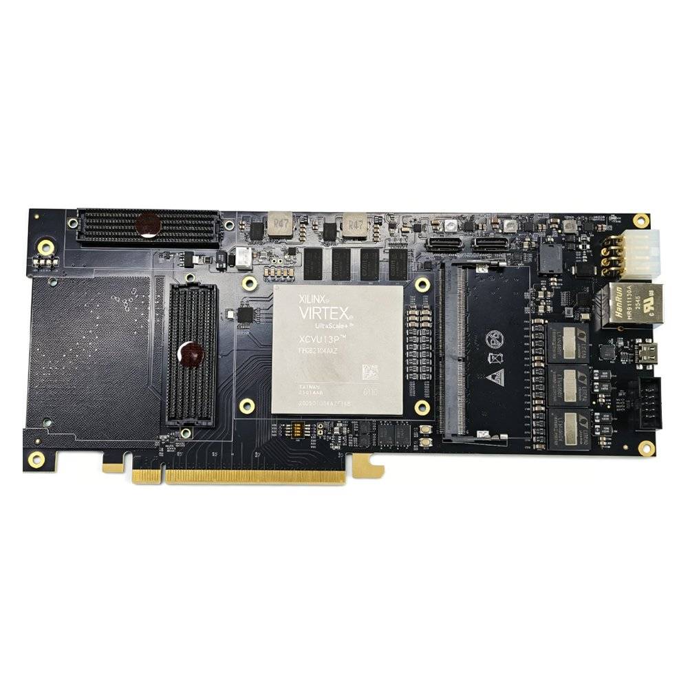 VU13P Carte de développement FPGA PCIe Virtex UltraScale+ Xilinx AMD très haut de gamme