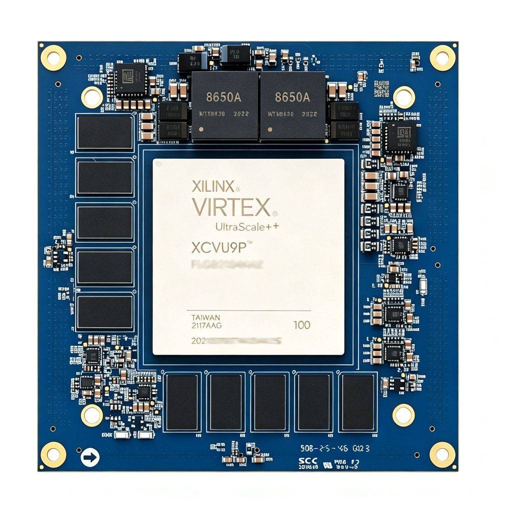 VU9C SoM fibre ultra haute vitesse FPGA Virtex UltraScale+ Xilinx AMD
