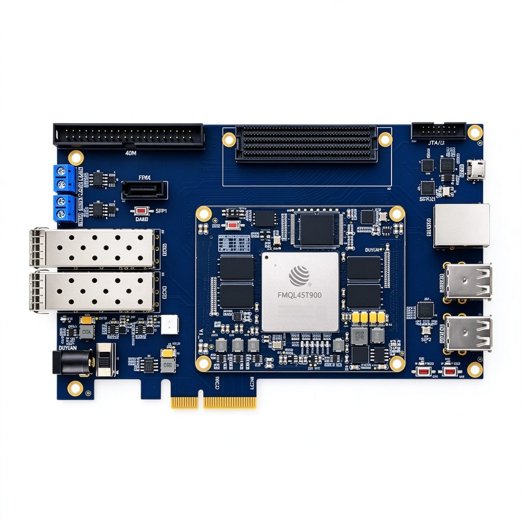 DUF7045F Carte de développement FPGA hétérogène FMQL45T900 Fudan Micro