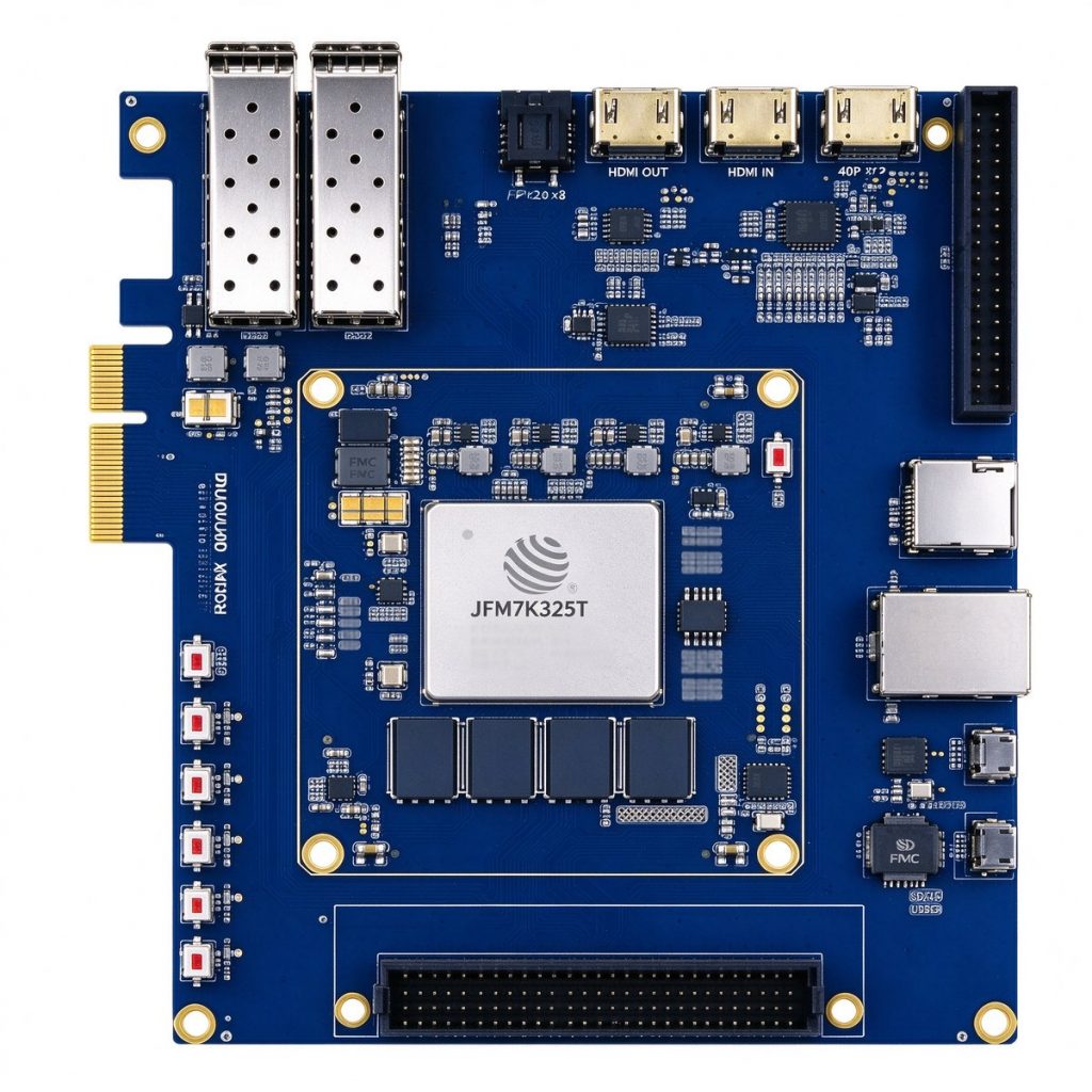 DUK7325T Carte de développement FPGA Kintex-7 chinoise JFM7K325T Fudan Micro
